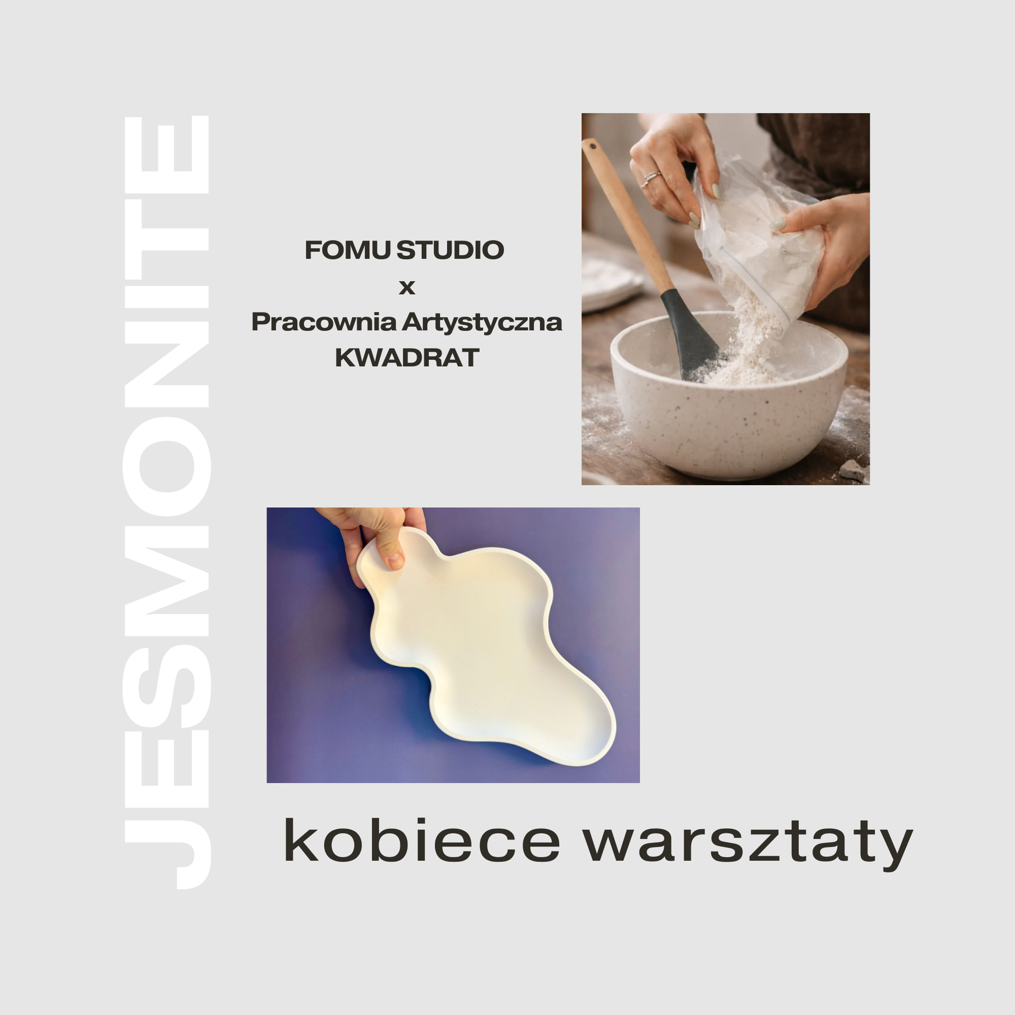 Warsztaty DZIEŃ KOBIET z JESMONITE - 08.03.2026